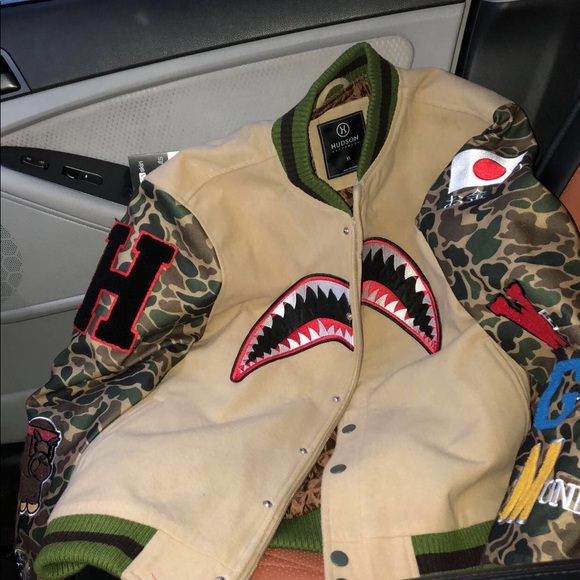 hudson bape jacket